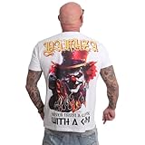 Yakuza Herren Like A Clown Regular T-Shirt, Weiß, M