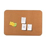 BIAOYOUMEI Korkmemo-Boards, 45 * 3 0cm DIY. Hinweis Meldungskarten-Café-Tagungsraum-Bulletin-Board Pin Board (Farbe : Braun, Größe : 45 * 30CM)