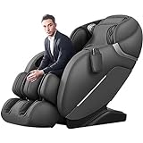 iRest Massagesessel für den ganzen Körper, Massagestuhl , Zero Gravity, 3D-Robotische Hände mit SL-Spur Massage der Wirbelsäule Shiatsu, Bluetooth-Lautsprecher, Rückenheizung, Massagerolle