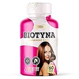 Real Pharm Biotin 1er Pack x 60 Tabletten - mit Zink und Selen für Haare - Haut und Nägel - Nahrungsergänzungsmittel für Frauen - Superwachstum - Vitamin B7