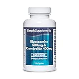 Glucosamin 500mg & Chondroitin 400mg - 120 Kapseln - SimplySupplements