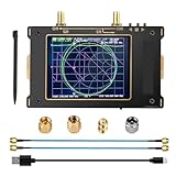 Spektrumanalysator, SAA-V2 Vektor-Netzwerkanalysator 10 KHz ~ 3 GHz HF VHF UHF Antennenanalysator 3,2 Zoll Touchscreen mit Gehäusemessduplexer Ultraweiter Messfrequenzbereich