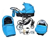 You and Baby ALLIVIO sportlicher Kinderwagen 3in1 | mit Zubehör | Für Kinder ab der Geburt bis 3 Jahre | Gewicht 8,5 kg | Klappmaß mit Rädern B90 x T61 x H28