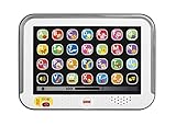 Fisher-Price CDG57 - Lernspaßtablet, mit Geräuschen, Musik und Lichtern, 3 Entwicklungsstufen, Babyspielzeug ab 12 Monaten