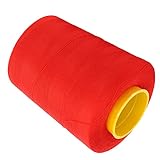 Shanrya Garnspule, Overlockgarn, mehrfarbiges Polyester für den Haushalt(112 rot)