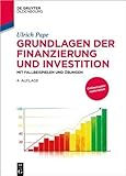 Grundlagen der Finanzierung und Investition: Mit Fallbeispielen und Übungen (De Gruyter Studium)