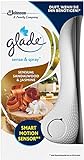 Glade (Brise) Sense & Spray, Raumduft mit Bewegungssensor, Halter & 1 Nachfüller, Sensual Sandalwood & Jasmine, 18 ml