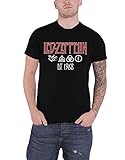 Led Zeppelin Herren T-Shirt Symbols Est 68 schwarz