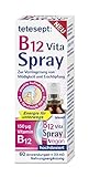 tetesept B12 Vita Spray – Ergänzungsmittel mit hochdosiertem Vitamin B12 – Zur Verringerung von Müdigkeit und Erschöpfung – 1 x 12 ml