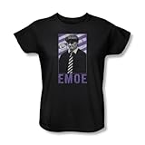 Three Stooges - Frauen Emoe T-Shirt In Schwarz, XX-Large, Black
