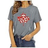 Damen-Top, lässig, Kreuzfahrt-Oberteil, Shirt, Sonne, niedlich, Nacht, Sonnenuntergang, Pailletten, Strand, V-Ausschnitt, Club, Abschlussfeier, ältere, grau, XL