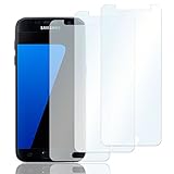 3X Schutzfolien für Samsung Galaxy S7 Edge Folie | Displayschutzfolie | Displayfolie Schutzfolie | selbstklebend | transparent | blasenfrei | kein Glas | Flexible Folien