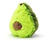 Soma Plüsch-Kissen Avocado Sofa-Rückenkissen Rund Lebensmittel Spielzeug Kuschel-Tier Plüsch-Tier Toy Früchte grün (Avocado 30 cm)
