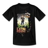 Spreadshirt Die Wilden Kerle Leon Teenager T-Shirt, 152-164, Schwarz