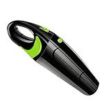ZOUSHUAIDEDIAN Schnurloser Handsauger-Vakuum, tragbares Mini-Vakuum für Auto & Home, Multifunktions-Staubsauger wiederaufladbar für Teppich-Couch-Staub-Haustierkatze-Haar, schwarz/grün