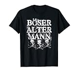 Herren Vintage Totenkopf | Alter Mann | Böser alter Mann T-Shirt