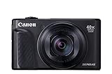 Canon PowerShot SX740 HS Digitalkamera (20,3 MP, 40-fach optischer Zoom, 7,5cm (3 Zoll) Display, DIGIC 8, 4K Ultra HD, HDMI, WLAN, Bluetooth, Blendenautomatik, Zeitautomatik), schwarz
