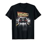 Back To The Future Vintage Delorean Peel Out T-Shirt