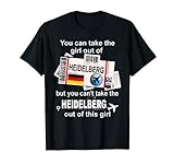 Heidelberger Bordkarte - Heidelberg Girl - Heidelberg T-Shirt