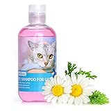 Nobleza - Katzen Shampoo Gegen Juckreiz Milben Pilz Floh，Katzen Shampoo natürlich für empfindliche Katzen und Kitten,Hautfreundlich, Pflegend und leicht kämmbar(250ml)