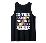 In This Family No One Shirt Bladder Cancer Alone Tank Top
