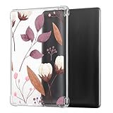 CoBak Clear Hülle für Kindle Paperwhite - 6,8' den Kindle Paperwhite 11. Generation 2021 und Signature Edition (Modell Nr. M2L3EK/ M2L4EK), Leichte Kratzfeste Weich (Gardenie)