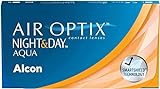 Air Optix Night & Day Aqua Monatslinsen weich, 3 Stück, BC 8.6 mm, DIA 13.8 mm, -2.5 Dioptrien