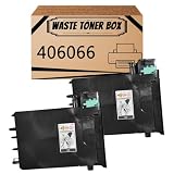 GWJJMK 406066 Abfalltoner -Box Kompatibler Abfallbehälterersatz Für Ricoh MC250FW MC250FWB MC251FW PC301 PC301W PC300W PC311W PC301SF C252DN C252SF C262DNW C262SFNW Printer 2 Pack