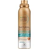 Garnier Selbstbräunungsspray, Natural Bronzer, für eine gleichmäßige und natürliche Bräunung, schnell einziehend, nährende Wirkung, mit Aprikosenöl und Vitamin E, Ambre Solaire 150
