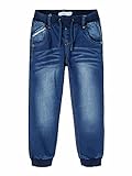 NAME IT Boy Pull-On Jeans Baggy Fit 98Medium Blue Denim