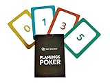 Planungspoker - Kartenset für Agile Projektteams / Scrum Teams, insgesamt 48 Karten für 4 Spieler, Planning Poker