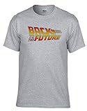 ZURÜCK IN DIE Zukunft Back to The Future Fun T-Shirt -076 - Grau