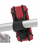 Skitior Fahrradhalterung Universal Fahrrad Motorrad Lenker Verstellbare Handyhalterung für iPhone XS/Xs Max/XR/X/ 8 Plus/ 8/7 Plus, Galaxy S8 Plus, Nexus, Nokia, LG