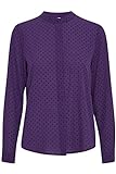 ICHI - IHCELLANI Flock SH2 - Shirt - 20117824, Größe:40, Farbe:Violet Indigo (193750)