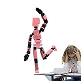 Bewegliches Modell mit Mehreren Gelenken, Flexibles Kinderspielzeug, 3D-gedruckte mechanische Figuren, Bunte Kinderpuppen, tragbares Spielzeug, Kinder, Jungen und Mäd
