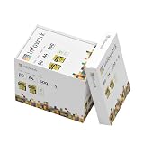 Infowerk Druckerpapier Kopierpapier 2500 Blatt 5 x 500 A4 80g Premium Hochweiß CIE 160 Testsieger PEFC Umweltzertifik