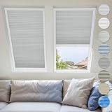 Verdunklungsrollo für Dachfenster, Wabenmuster, einfache Installation, für Dachfenster, Sonnenraum, Fenster, Quill, G