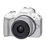 Canon Digitalkamera EOS R50 RF-S18-45mm ist STM Kit (weiß)