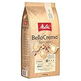 Melitta BellaCrema Speciale Ganze Kaffee-Bohnen 1kg, ungemahlen, Kaffeebohnen für Kaffee-Vollautomat, mittlere Röstung, geröstet in Deutschland, Stärke 2