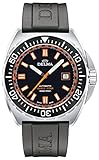 Delma Shell Star Automatic Herren Uhr analog Automatik mit Kautschuk Armband 41501.670.6.031