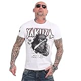 Yakuza Herren Six Feet T-Shirt, Weiß, M