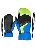 Ziener Jungen LABINOS AS(R) MITTEN glove junior Ski-handschuhe/Wintersport | Wasserdicht, Atmungsaktiv, persian blue, 5