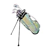 JOMSK Golfständer Tragetasche Super Light Golf Stand Bag for Easy-Carry Golf Cart Bag Wear-Resistant Golf Club Reisetasche Etui (Color : Colorful, Size : 35x30x125cm)