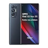 OPPO Find X3 Neo 5G Smartphone, 6,5 Zoll 90 Hz AMOLED Display, 50 MP KI Vierfachkamera, 4.500 mAh mit 65W SuperVOOC 2.0 Schnellladen, 12 GB RAM, inkl. Gutschein [Exklusiv bei Amazon], Starlight Black