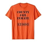 Knast Gefängnis Karneval Kostüm Jail Insasse T-Shirt
