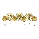Garderobenleiste Goldene Wandgarderobenhaken, kreative Wandgarderobe, Schlüsselgarderobenhaken, dekorative Wandhaken, Eingangsbereich, Wandbehang, Umkleidekabine, Hängehaken Wandgarderobenleiste(