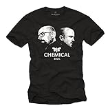 Breaking Bad T-Shirt für Herren Chemical BROS. Schwarz Größe XL