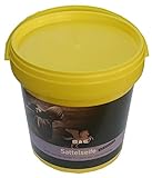 B & E Sattelseife mit Schwamm, 1000 ml reinigt pflegt konserviert | Lederseife Lederreinigung |Saddle Soap | Savon Pour Selle Avec eponge