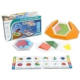 abcd123 Farbcode-Spiel-Puzzle-Spielzeug, Pädagogisches Kognitives Fähigkeiten-Brettspiel, Logikbau-Puzzles, Kognitive Fähigkeiten-Logik-Brettspiel Für Kleinkinder Kinder Ab 5 Jahren