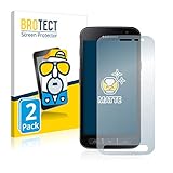 BROTECT 2X Entspiegelungs-Schutzfolie kompatibel mit Samsung Galaxy Xcover 4 / 4s Displayschutz-Folie Matt, Anti-Reflex, Anti-Fingerprint